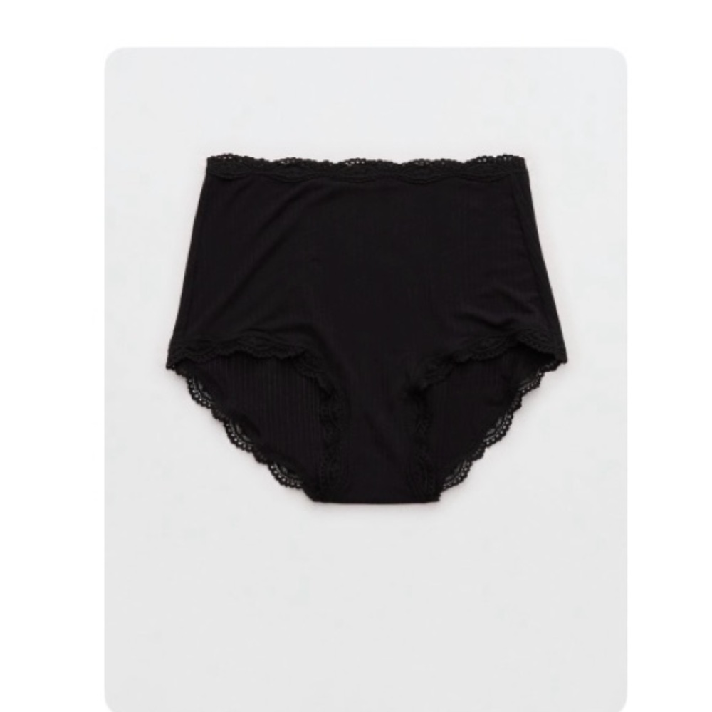 NWT Aerie Superchill Modal Lace High Waist Boybrief Panty